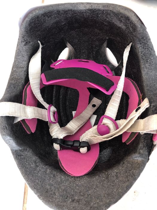 Capacetes de bicicleta, patins, trotinete para menina 6-12 anos