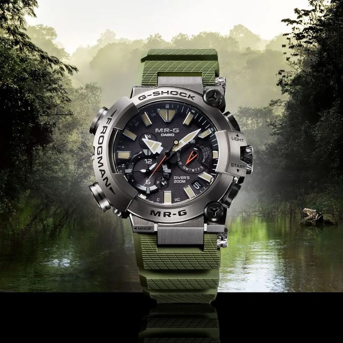 Casio G-Shock FROGMAN ,MRG-BF1000RG-3AJR titanium case