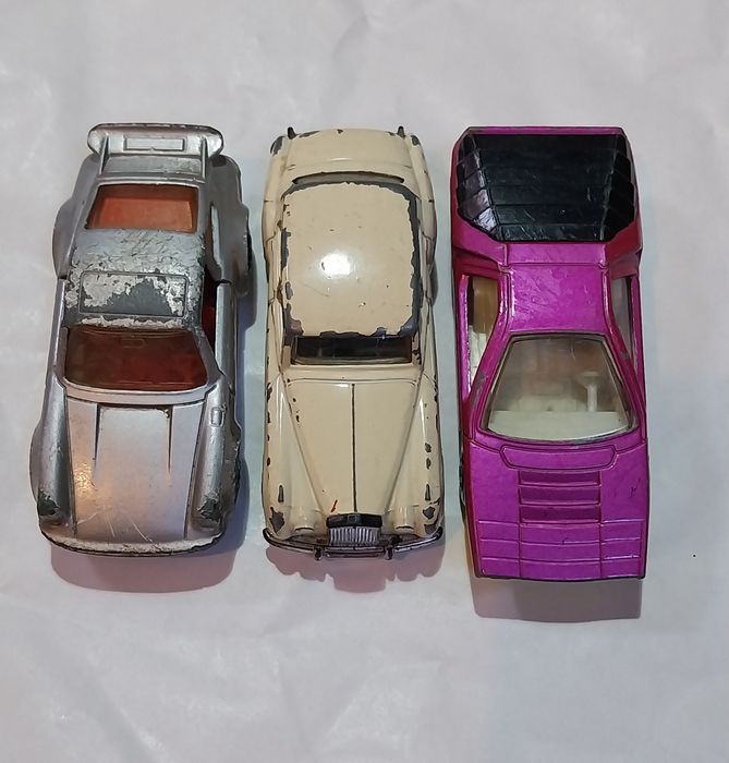 Lote de 3 miniaturas antigas Matchbox