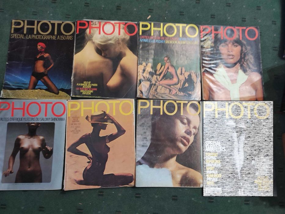 Lote 9 Revistas Photo