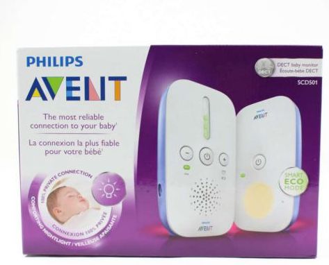 Intercomunicador digital para bebé DECT Philips AVENT DECT SCD