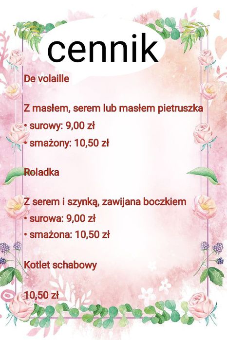 , de volaille, roladki  domowe smaki