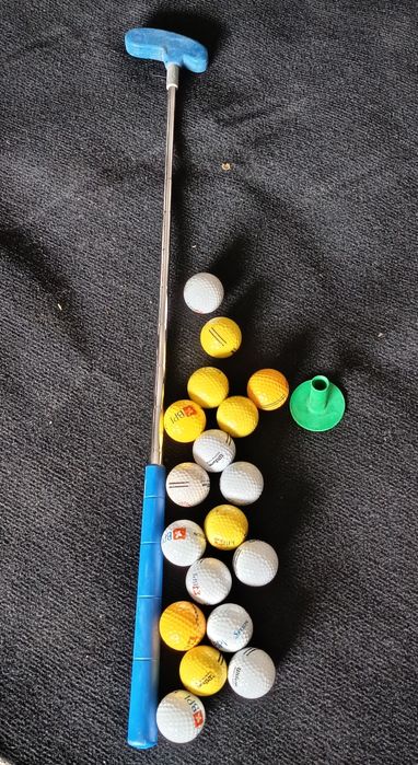 Taco de Golfe com 18 bolas