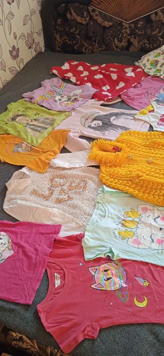 Великий пакет одягу дівчинка 4/5/6 років