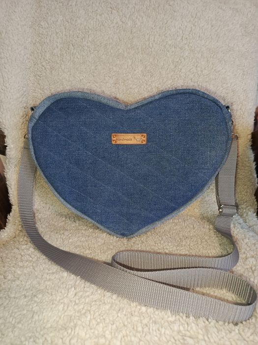 Torebka w kształcie serca