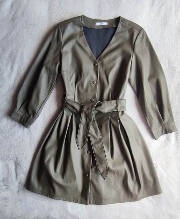 Платье Reserved кожзам