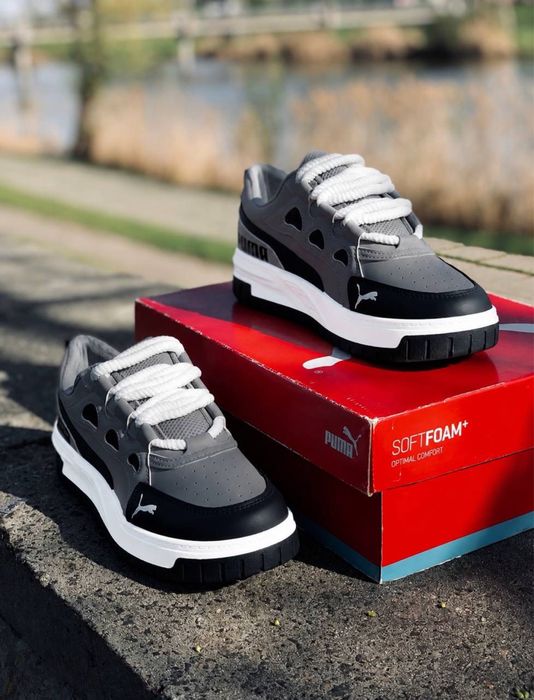 Puma чоловічі сірі кросівки | міський стиль | комфорт на кожен день новинка від пуми кроссовки мужские серо/чорные      Повсякденна модель  40-44