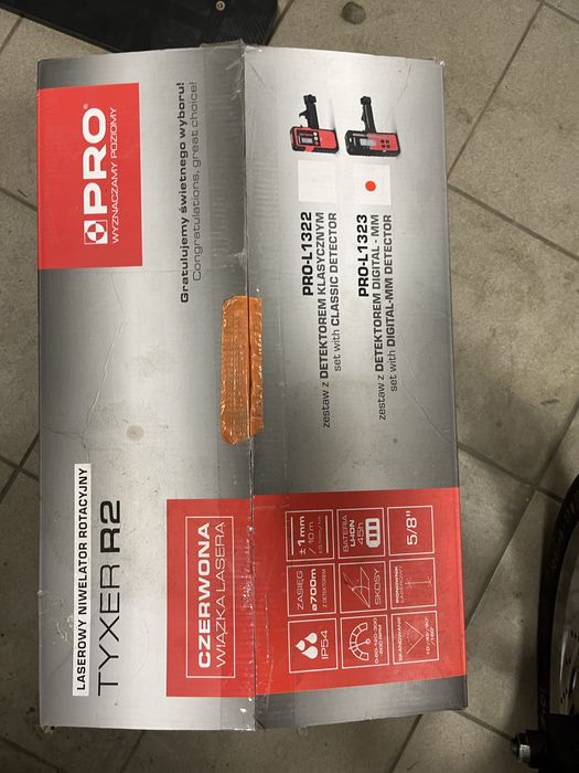 Laserowy Niwelator Tyxer R2