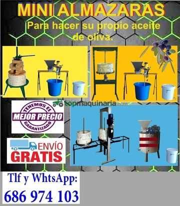 lagar Mini de azeite para fazer azeite em casa.