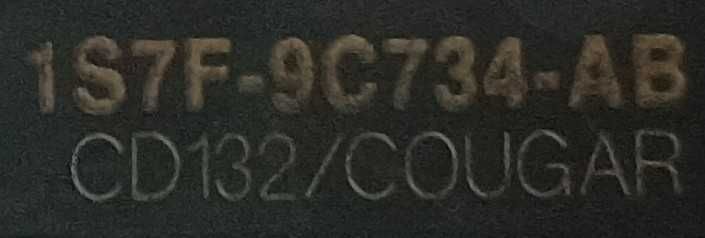 Moduł tempomatu FORD Mondeo MK3 2.5 V6