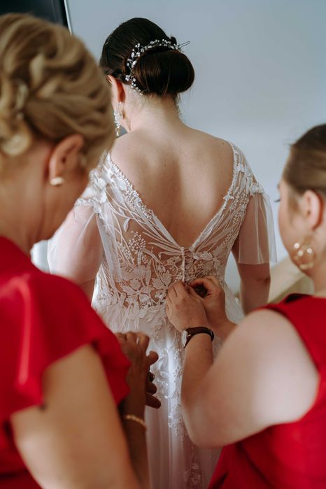 Suknia ślubna w stylu BOHO GLAM