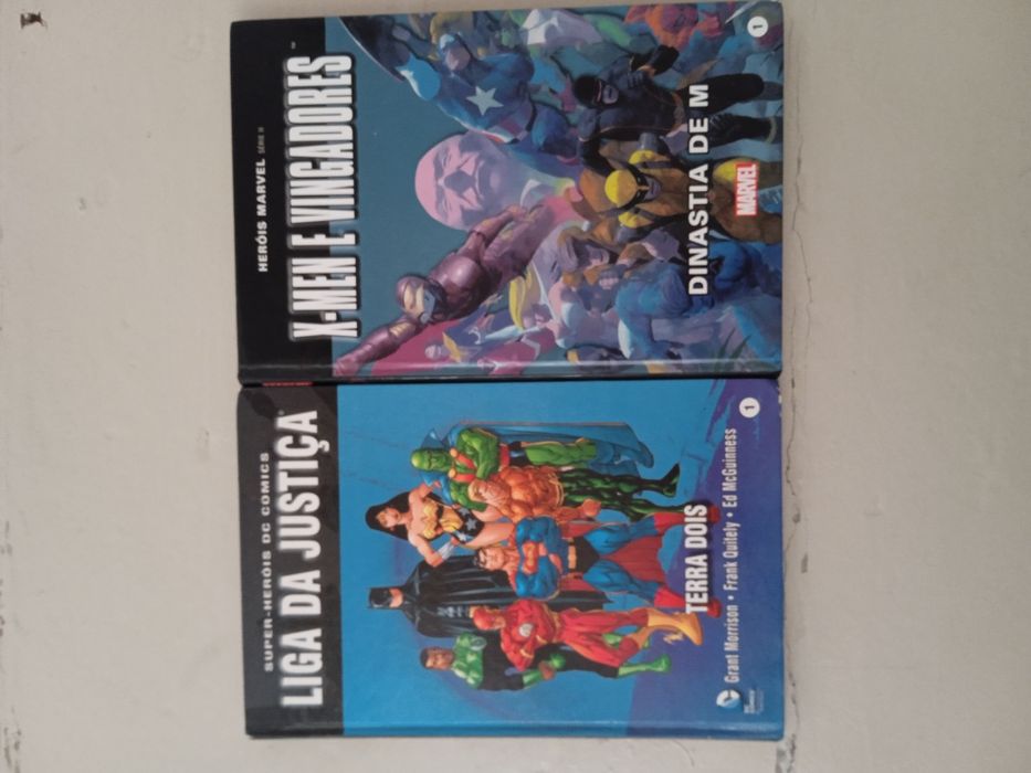 13 BDs Marvel e DC Comics