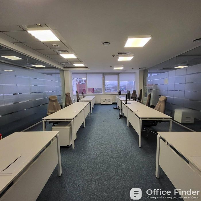 Оренда офісу 986 м² у сучасному бізнес-центрі класу B | м. Лівобережна