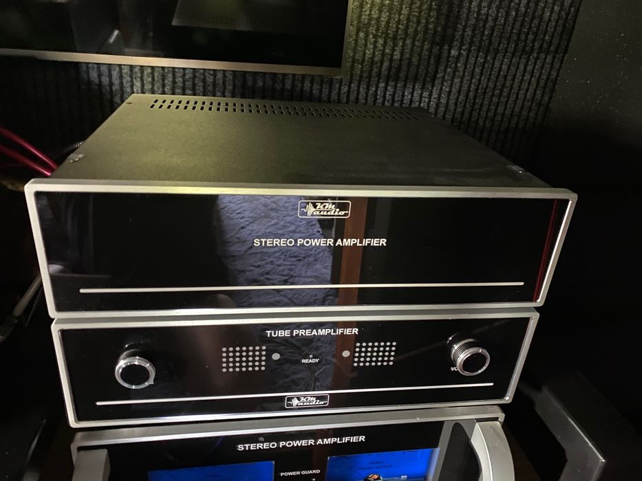 Preamp lampowy + końcówka mocy High-end