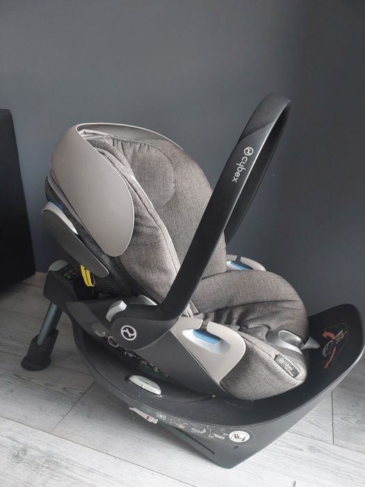 Zestaw Cybex Cloud Zi-Size PLUS + Baza obrotowa Z  + Adaptery + Wkładka