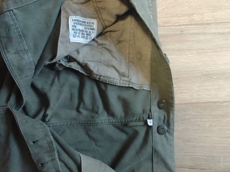 Spodnie moleskin bundeswehr