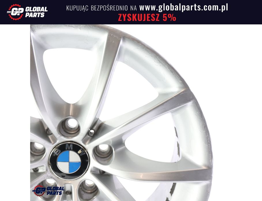 BMW E60 E61 Felga Aluminiowa Srebrna 17" 8J ET:20 245