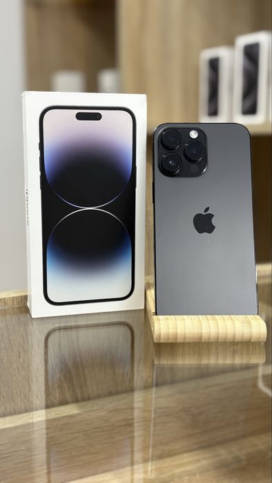 iPhone 14 Pro Max 256GB | 100% Kondycja Baterii | Space Black | Gwarancja