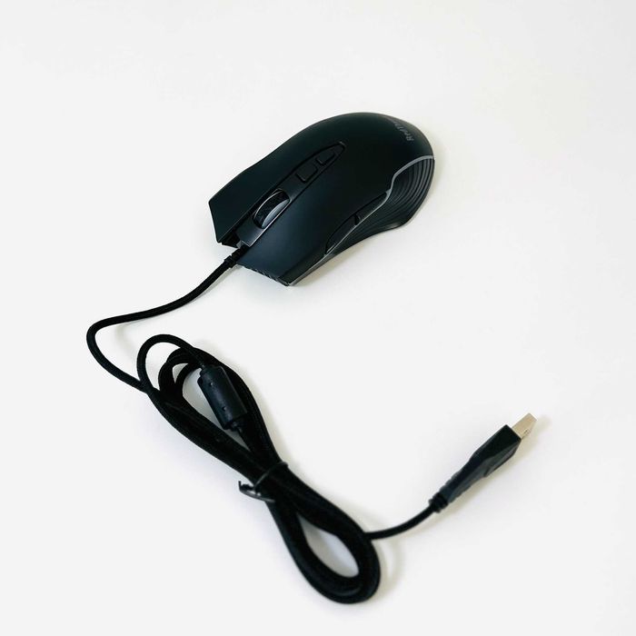 Провідна ігрова RGB клавіатура RedThunder K10 + миша та підставка