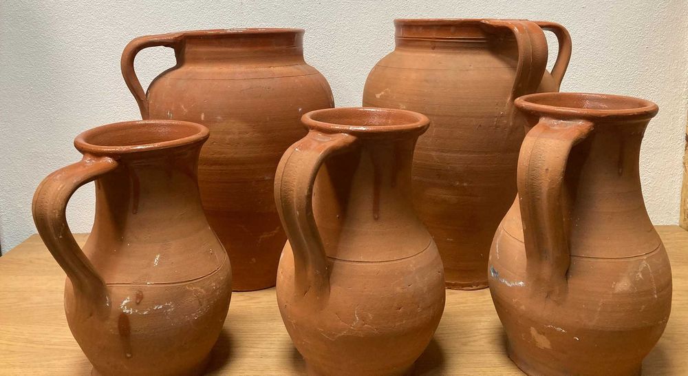 Bilhas ou vasilhas em barro tradicional