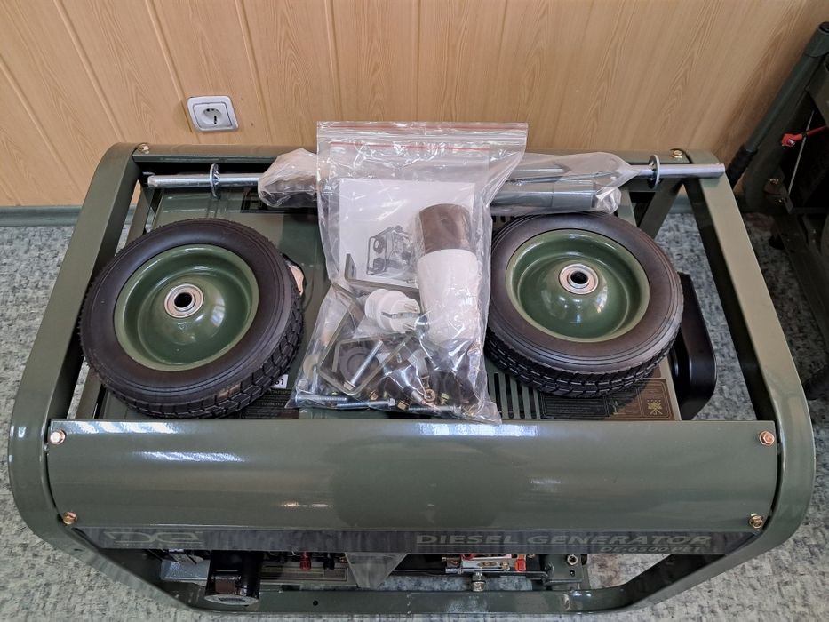 Дизельний генератор 5кВт 220В