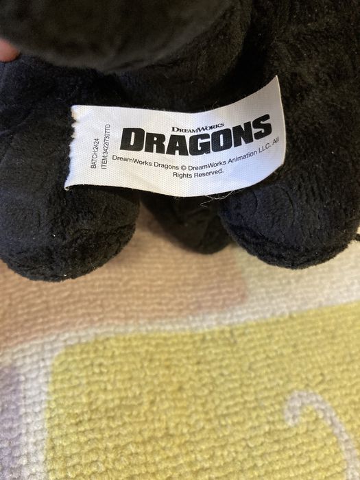 Мяка іграшка дракончик DreamWorks