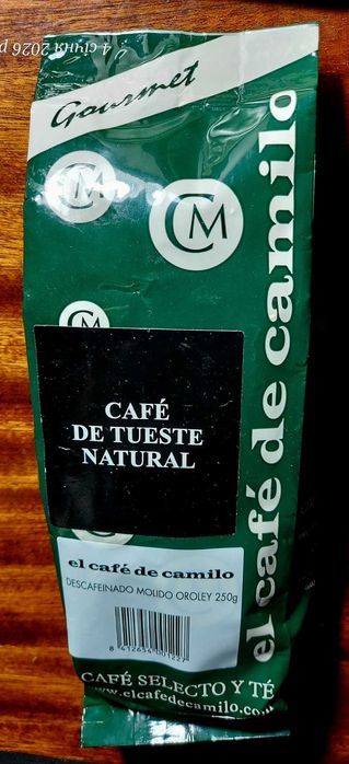 Кофе молотый без КОФЕИНА 250 г. «EL Cafe de Camilo» Валенсия Испания