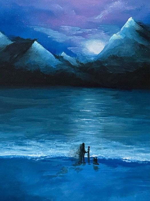 Картина 40х60 гуаш