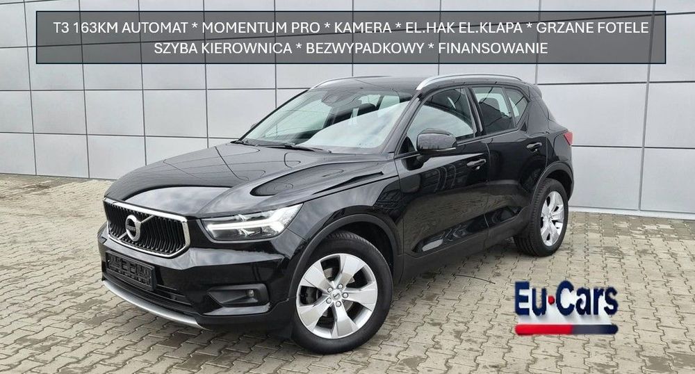 Volvo XC 40 Momentum Pro Kamera el klapa el hak bezwypadkowy