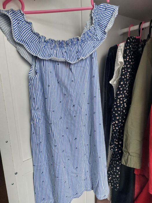 Sukienka z H&M bawełniana na lato