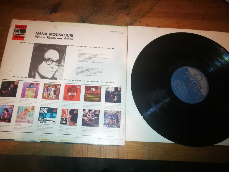 NANA MOUSKOURI - Weisse Rosen Aus Athen LP