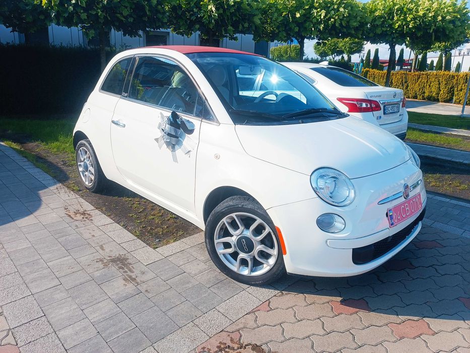 Fiat 500c  2012 р. 1.4 бензин.. Автомат.
