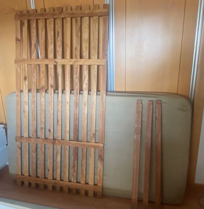 Cama pessoa madeira branca