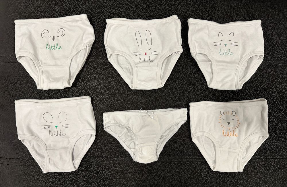 6 Cuecas Vertbaudet (9M)