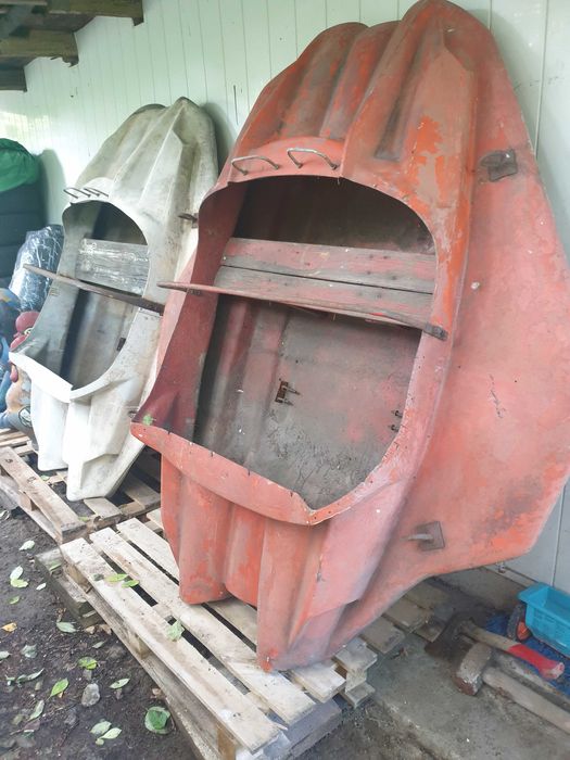 Gondola lunapark Statek kosmiczny Star Trek z PRL 60s Space Age Łódź