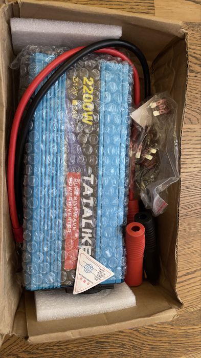 Інвертор Tatliken 2200Вт  1600Вт чиста синусоїда новий