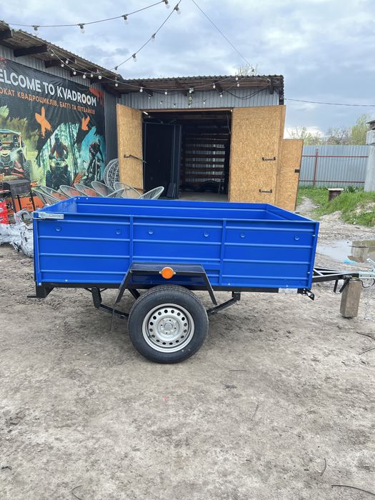 Купити легковий причіп одновісний Харків Кременчук / Бортовий прицеп