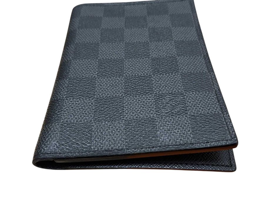 Etui na paszport Louis Vuitton Couverture Passeport | Damier Graphite | Full Set + Paragon