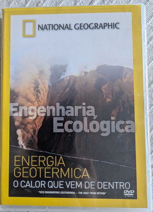 Coleção 4 DVDs Documentários National Geographic - Como Novos