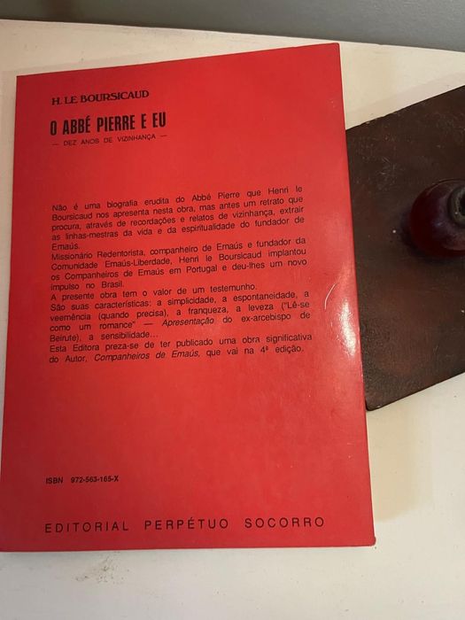 Livro O Abbé Pierre e eu