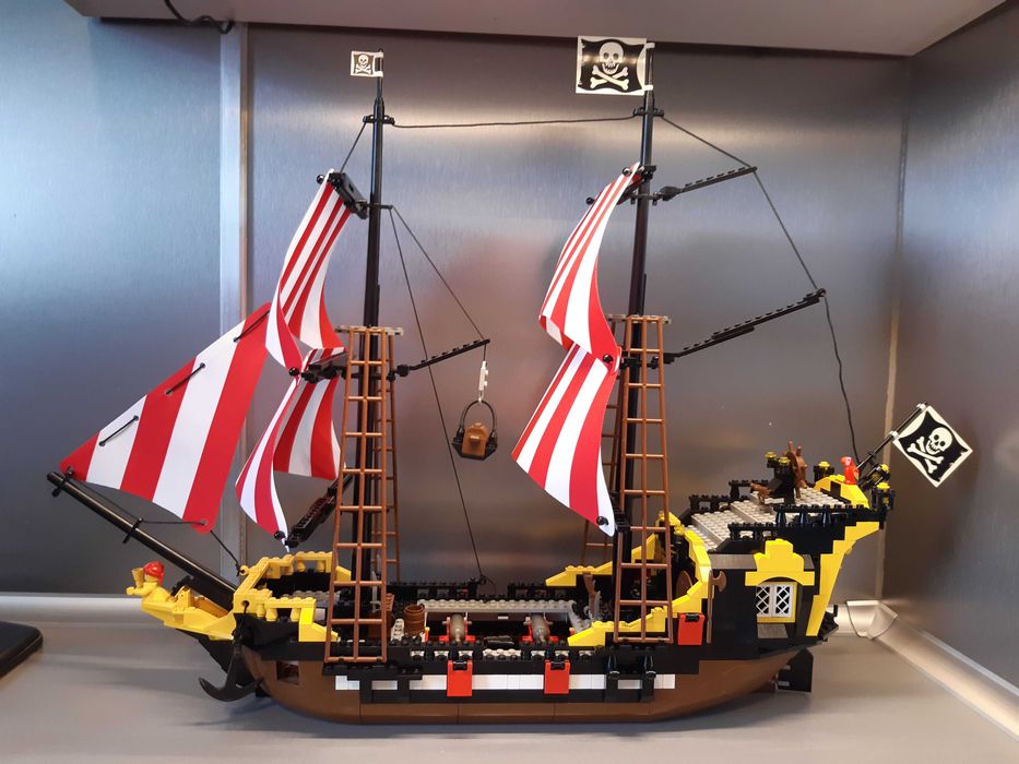 NOWE drukowane żagle Lego Pirates 6285 Black Seas Barracuda