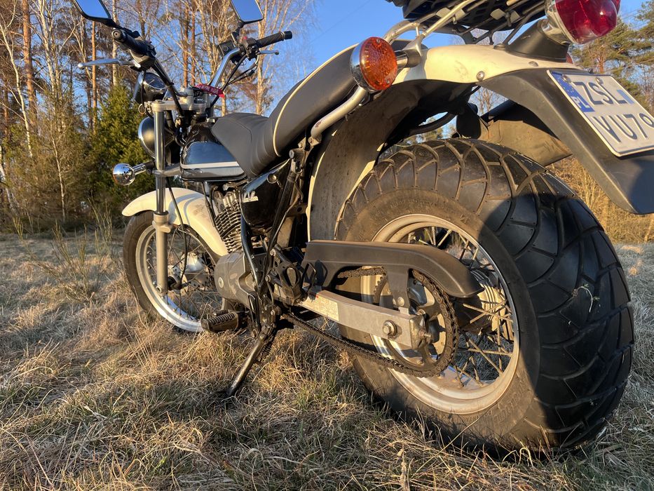 Suzuki rv 125. Van van, scrambler, cafe racer po remoncie silnika | nowe części |  retro