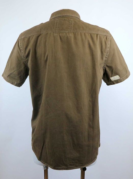 Surplus Raw Vintage Cologne postarzana koszula w militarnym stylu 2XL