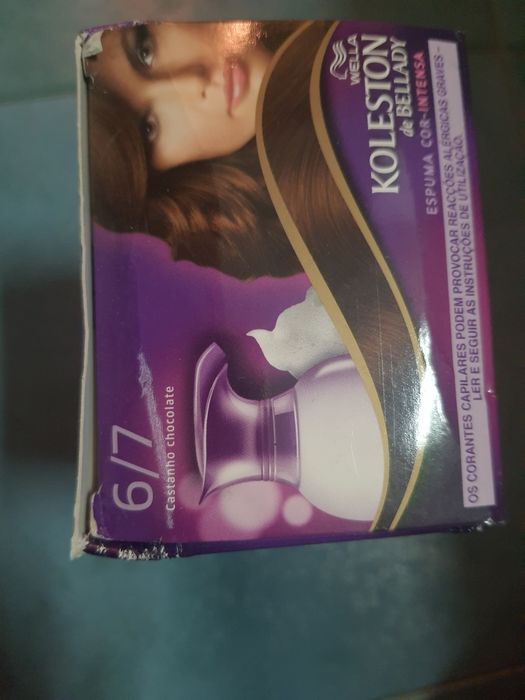 Produtos para o cabelo óleo cor syoss wella