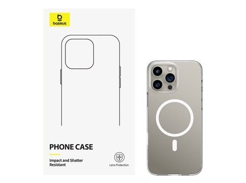 Baseus MagSafe Transparent Case for iPhone 16 Pro Max64409440807553120