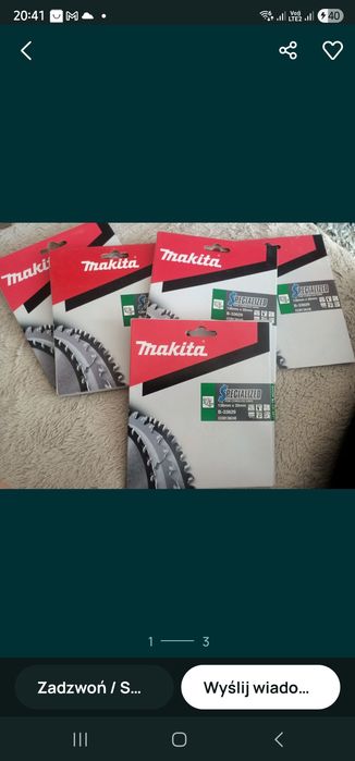 Makita  tarcza do drewna  136 mm