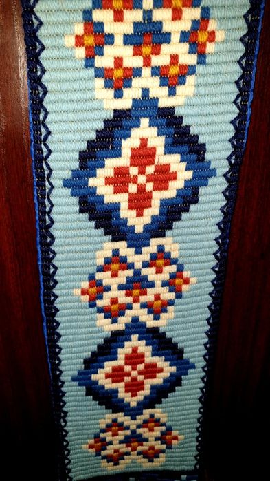 Kilim makata makatka zawieszka lizak rękodzieło