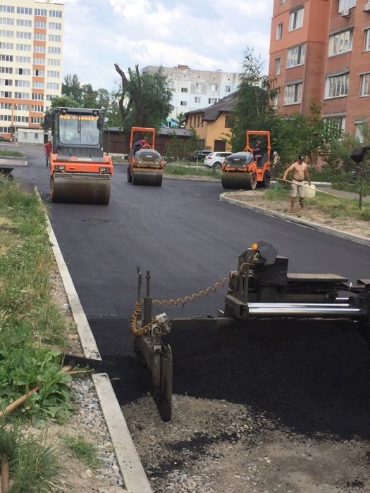 Асфальтування Київ, Київська область