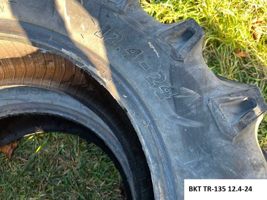 Opona BKT TR-135 12.4-24 8PR stan bardzo dobry D003