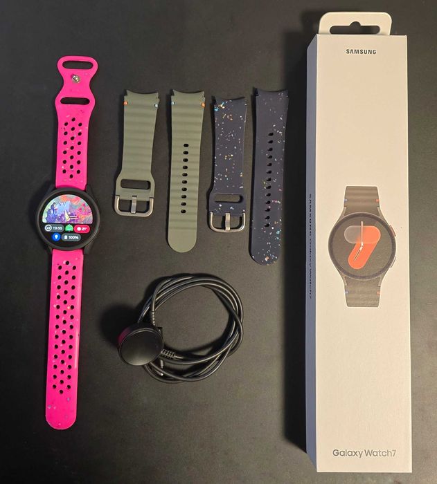Samsung Galaxy Watch7 44mm Bluetooth, GPS + dodatkowe paski